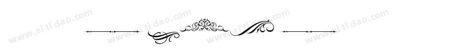 CK Ornament字体转换